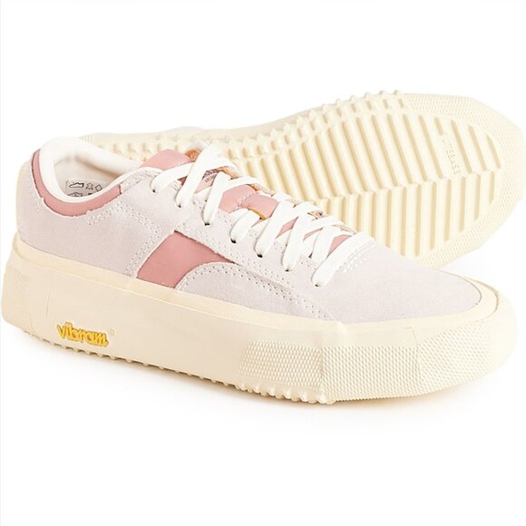 Brandblack Shoes - BRANDBLACK Suede Bravo Cordura Sneakers Natural Mauve Comfy Fall Shoes Casual